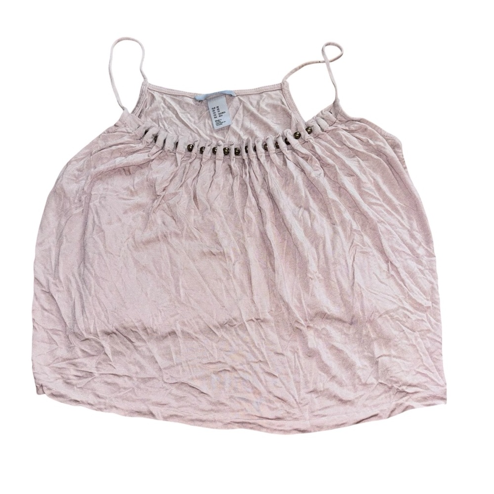 H&M Crop Top Flowy Light Pink Size XS